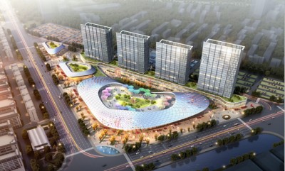 62台定制载货电梯!mk体育为华中羽绒服智慧产业园“梯”速增效